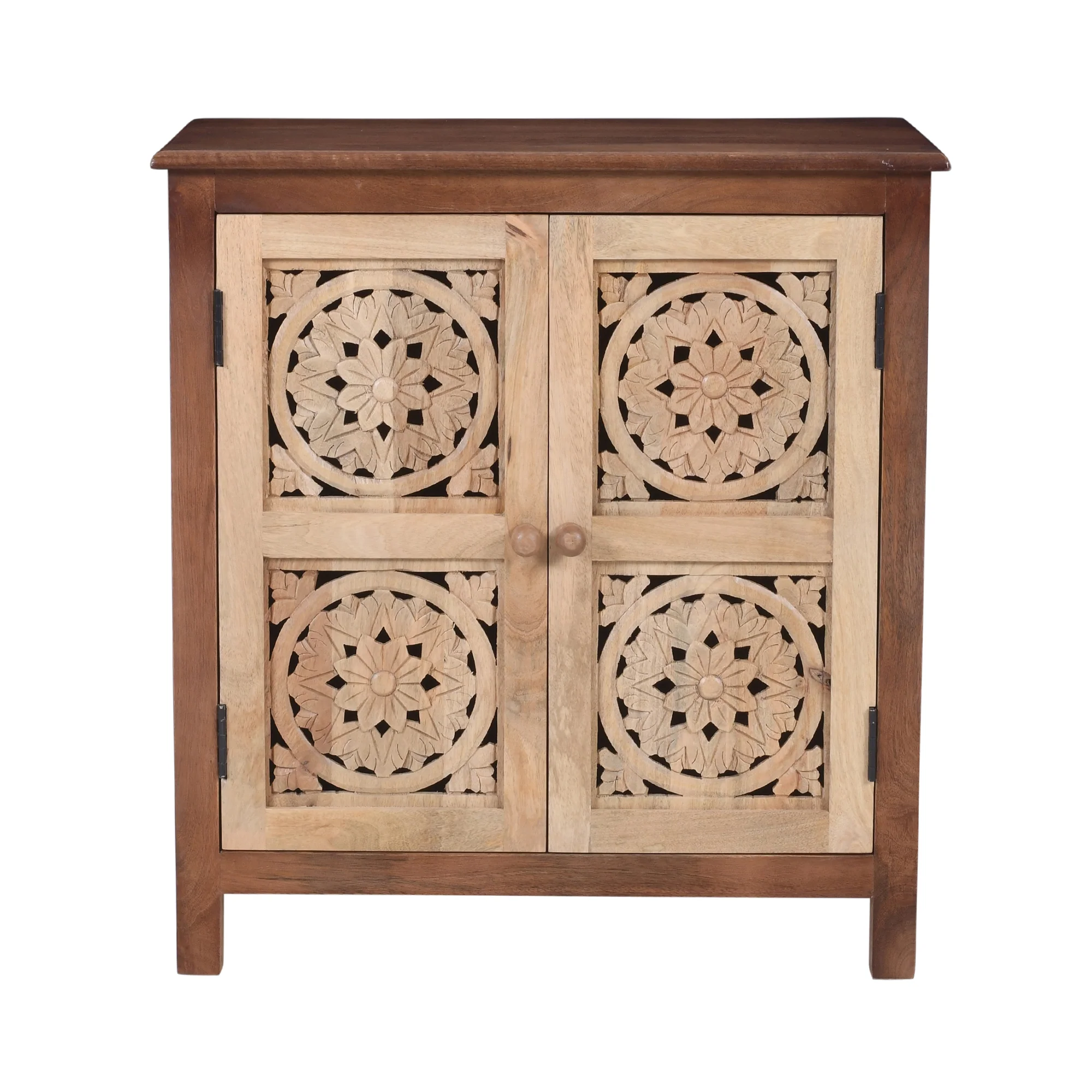 CHENNAI - Buffet meuble de rangement en bois de manguier foncé - Image 5