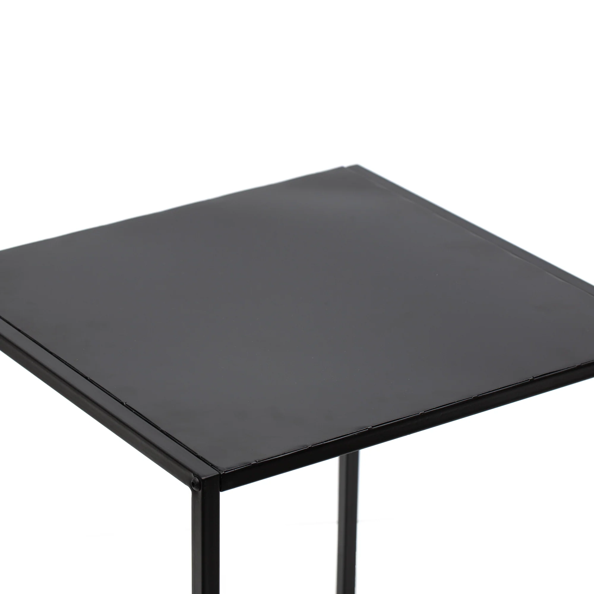HAGEN - Table d'appoint industrielle en métal noir - Image 6