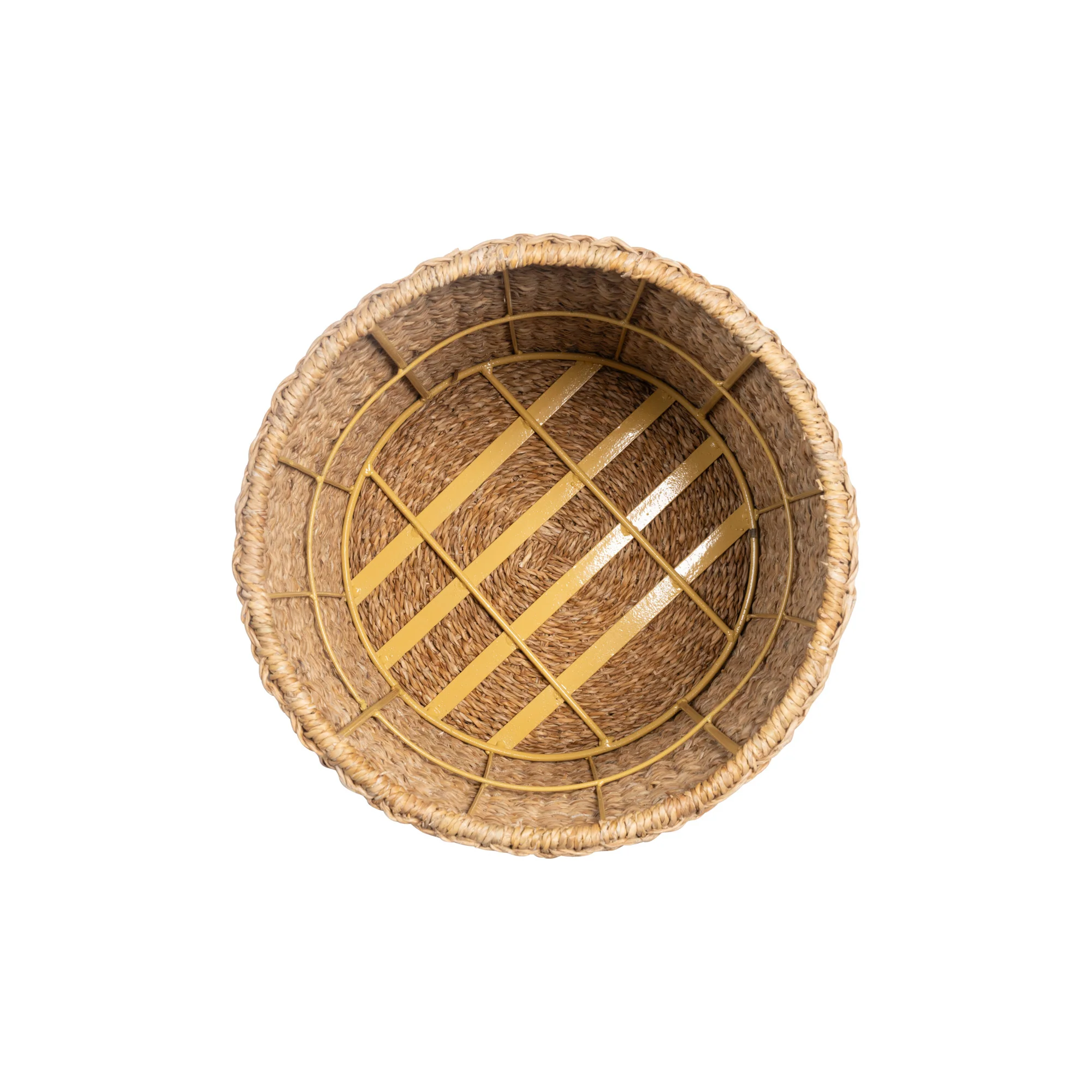 HARALD - Pouf bout de canapé en jute naturelle avec rangement - Image 4