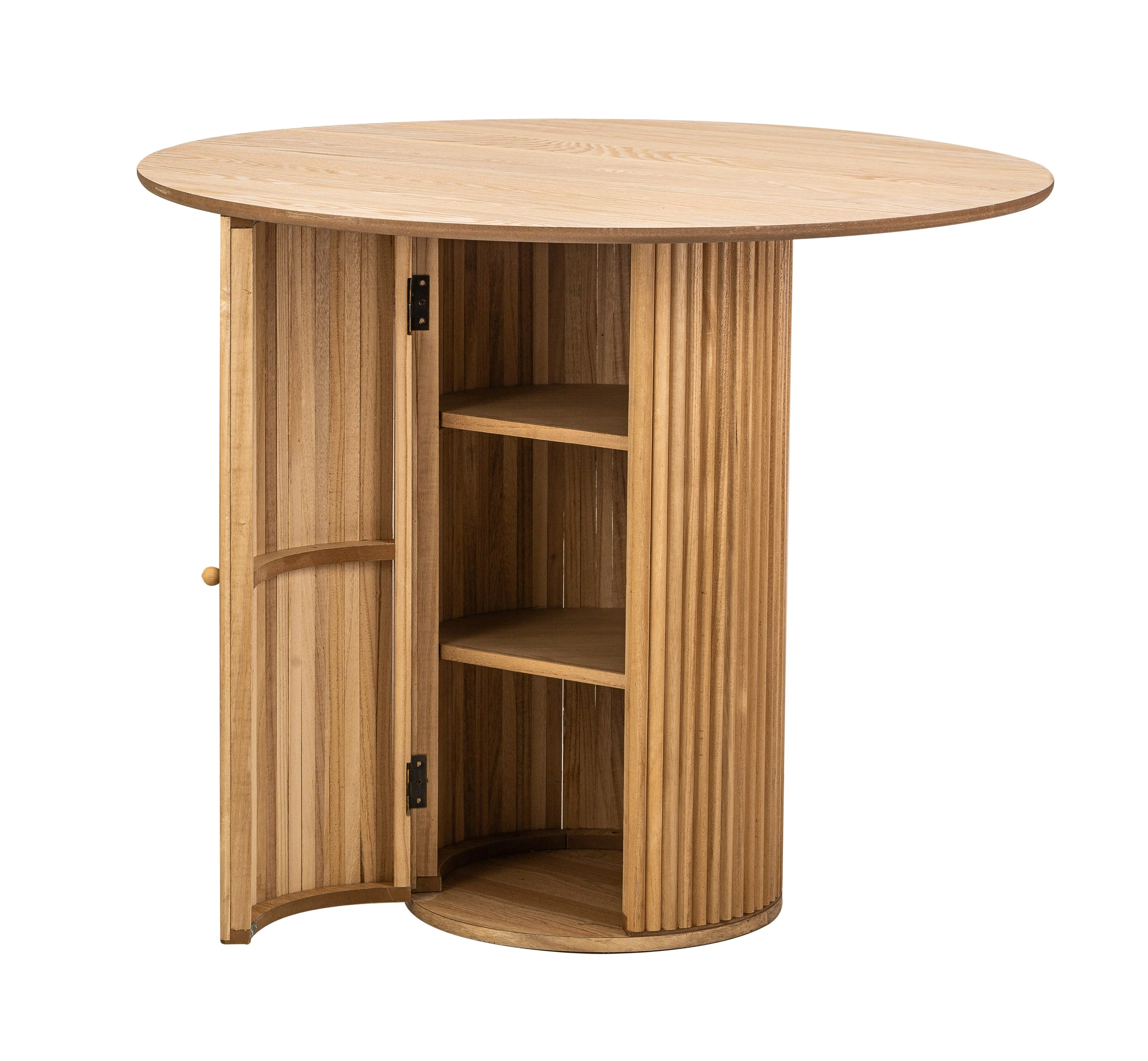 HAVANA - Table a manger ronde 4 personnes en pin massif D90 - Image 6