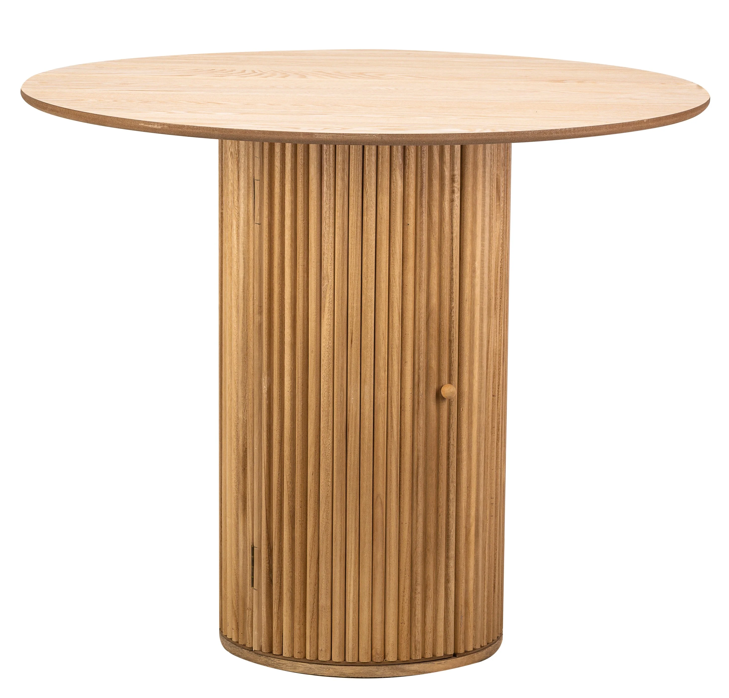 HAVANA - Table a manger ronde 4 personnes en pin massif D90 - Image 8
