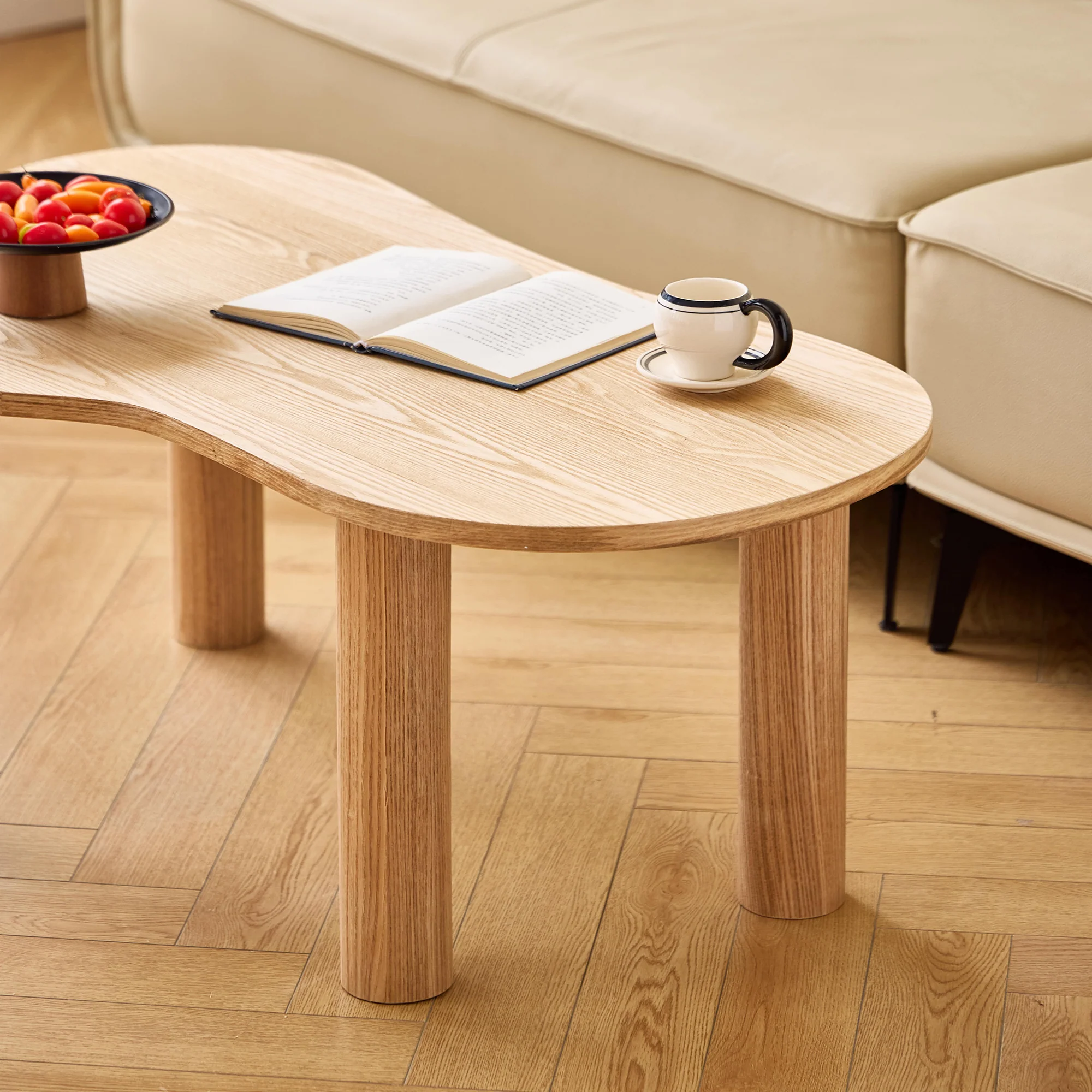 HONO - Table basse en bois style scandinave - Image 3