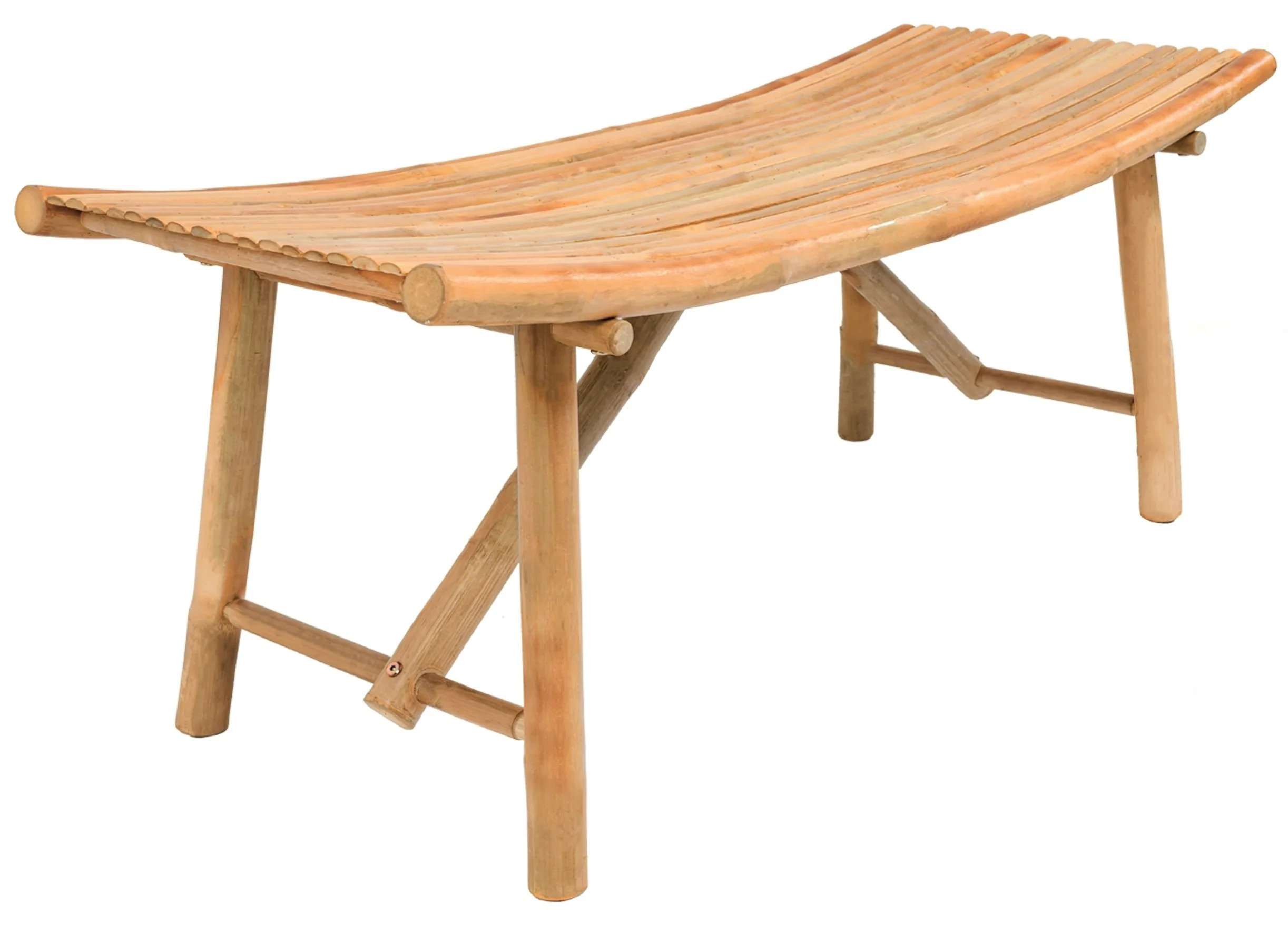 KOTA - Banc en bambou massif finition naturelle - Image 7