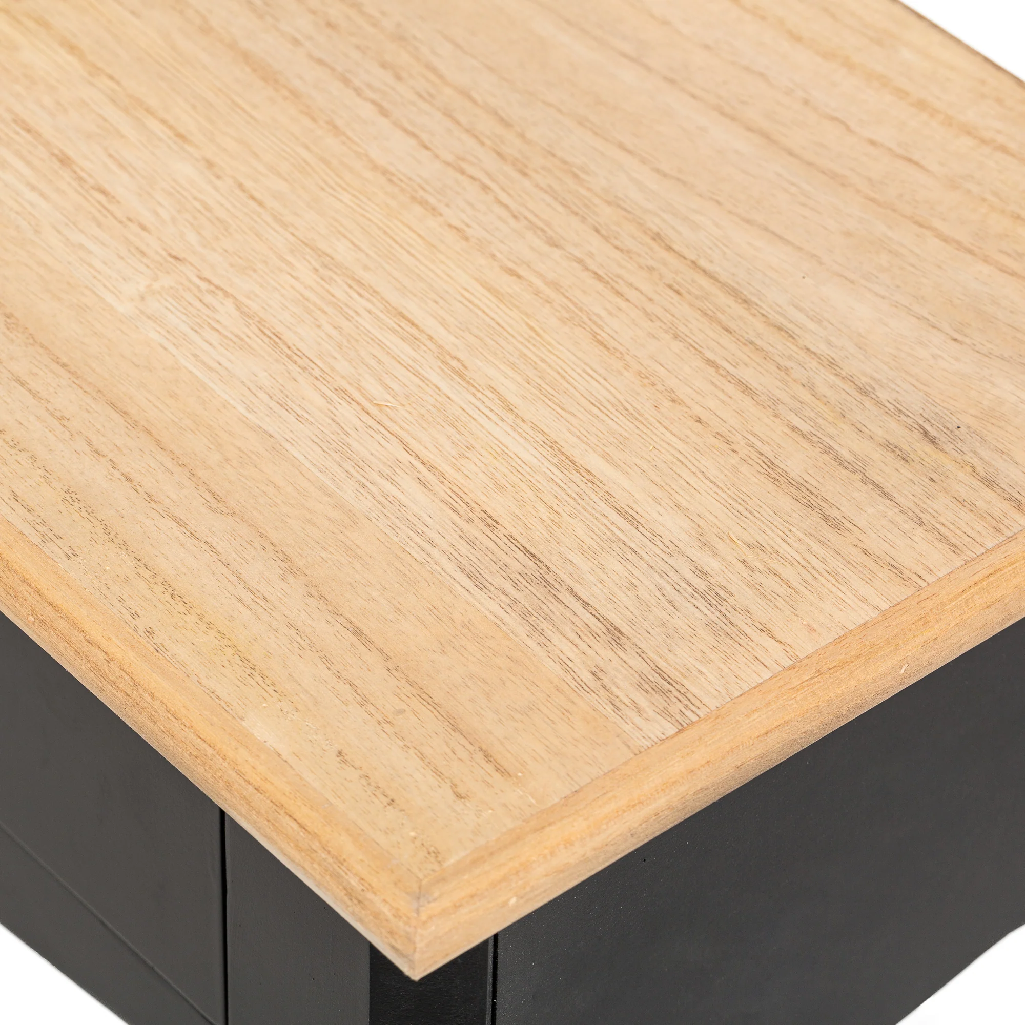 MONTAIGNE - Table de chevet 1 tiroir en bois noir - Image 7