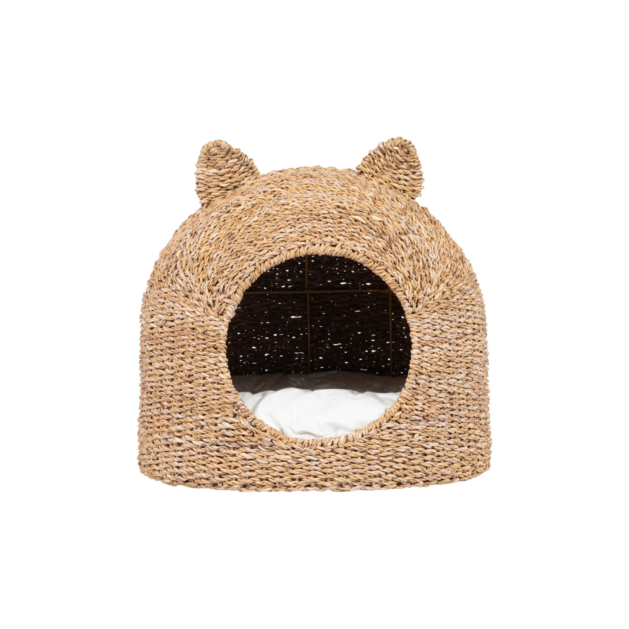 NILS - Panier niche pour chat en jute marron - Image 7