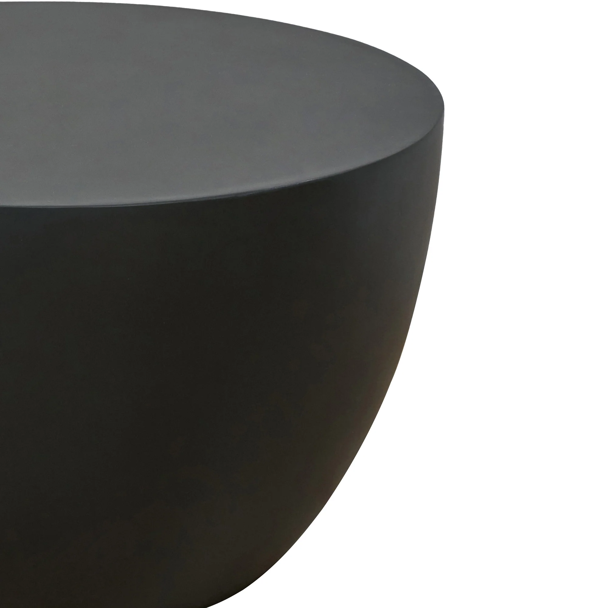 PARNU - Table basse indoor outdoor en magnésite noir - Image 8