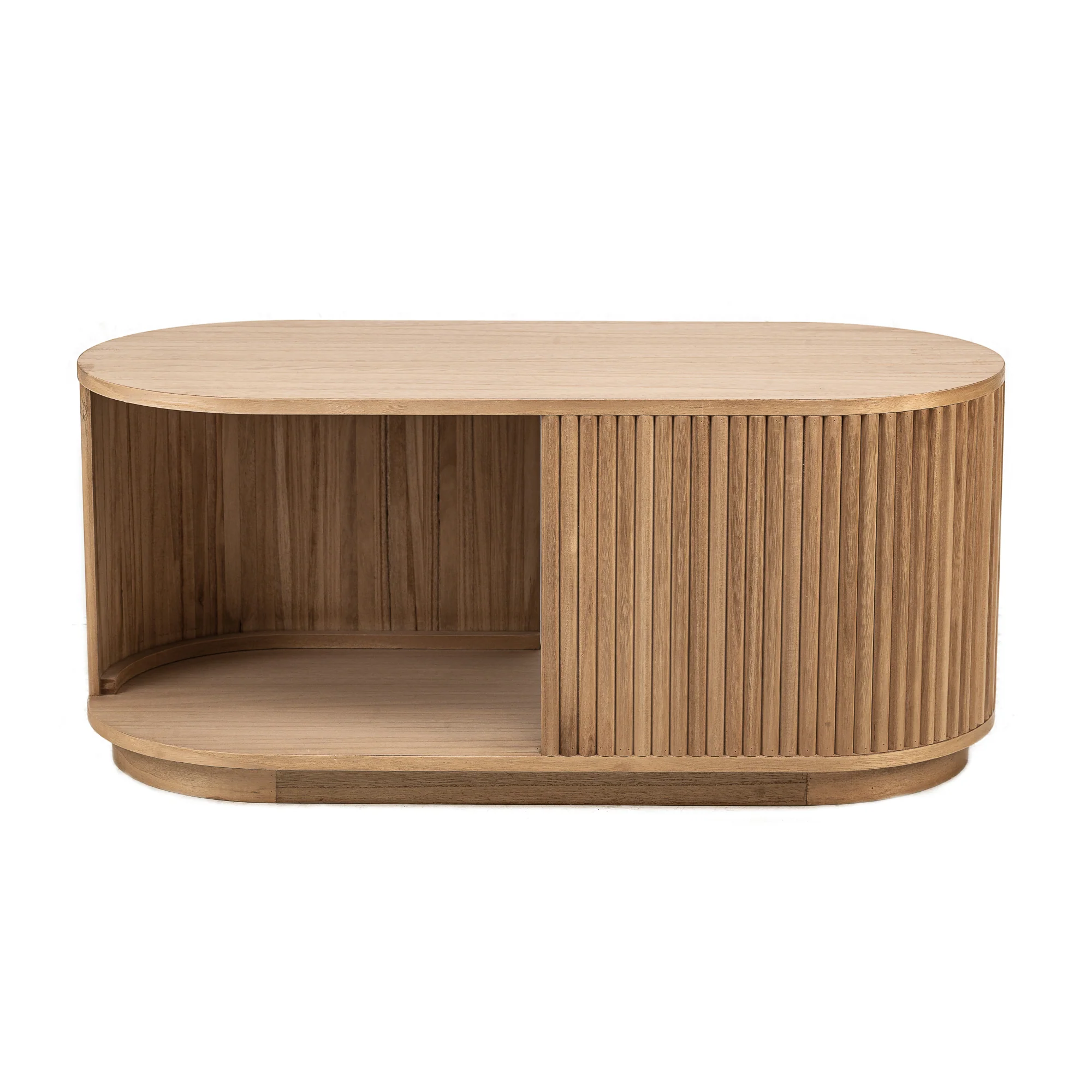 VIKNA - Table basse en frêne massif - Image 4