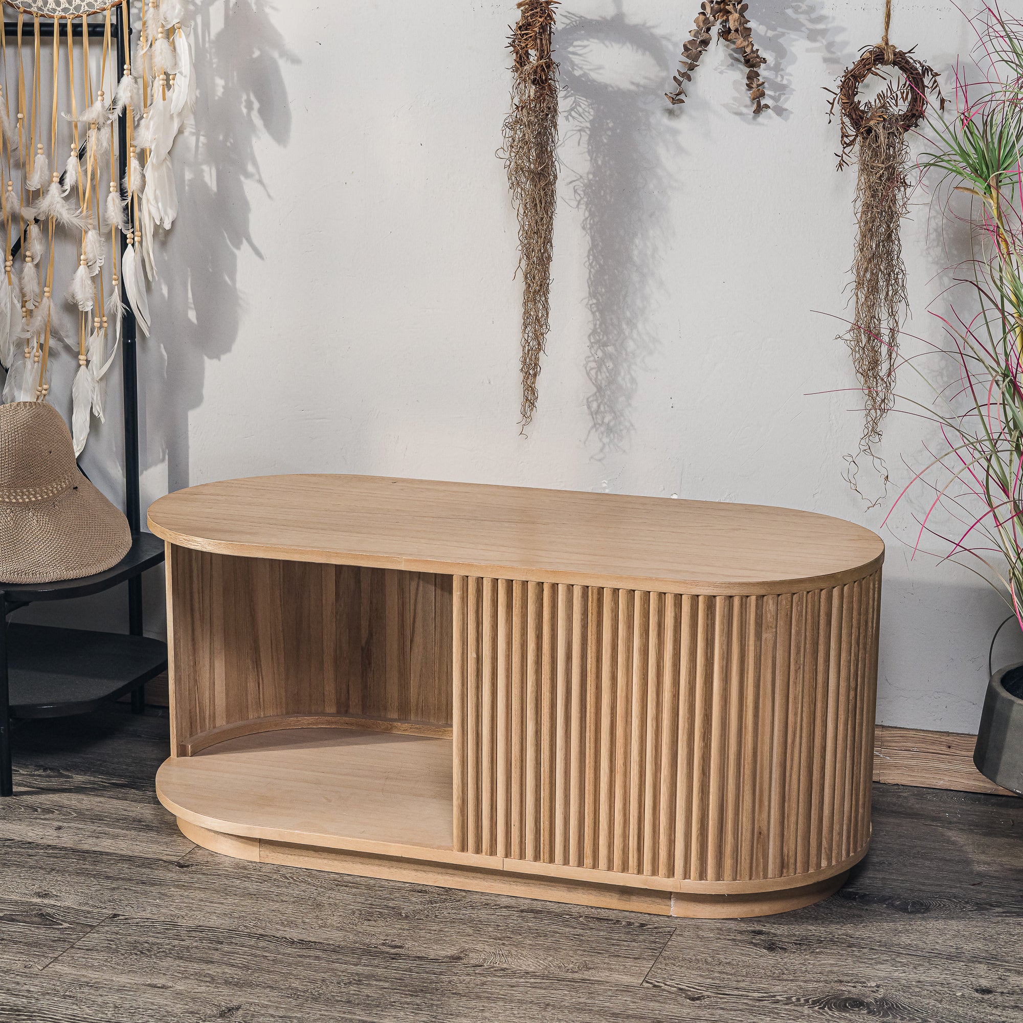 VIKNA - Table basse en frêne massif - Image 8