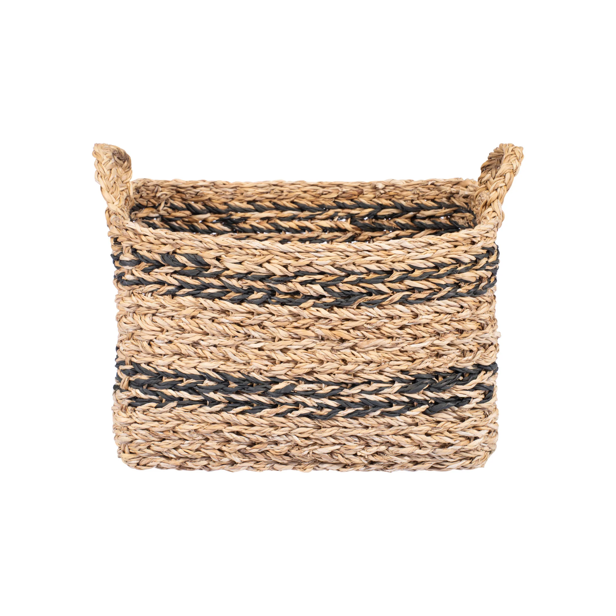 VILMA - Set de 3 paniers de rangement en jonc de mer - Image 8